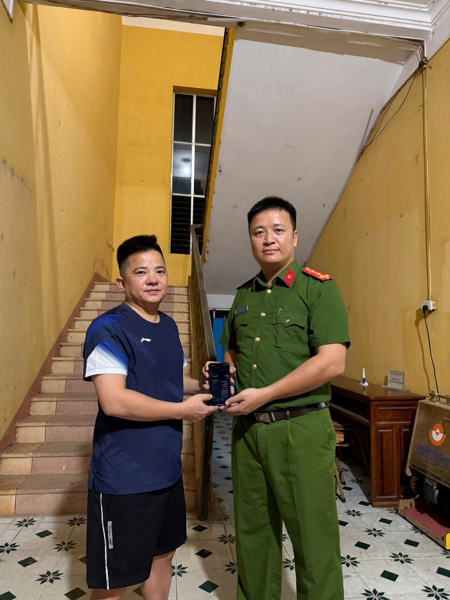 Trần Việt Thắng SN 1985 chuyển khoản 8.600.000 đồng từ tài khoản VietinBank đến STK 13461xxx: Công an rà soát giao dịch ảnh 1