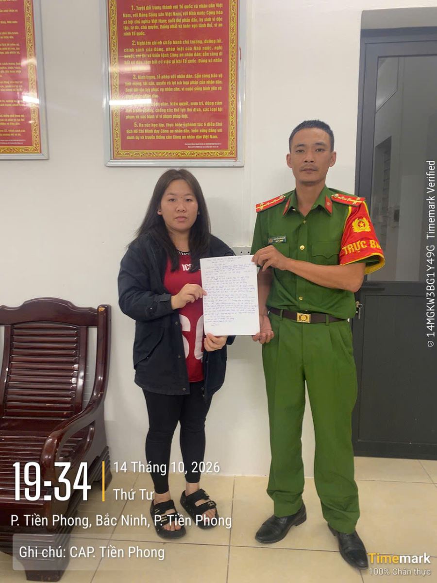 Giàng Thị Xa sinh năm 2005 chuyển khoản 8 triệu đồng vào tài khoản anh Trần Xuân Hùng: Công an xác minh giao dịch ảnh 1
