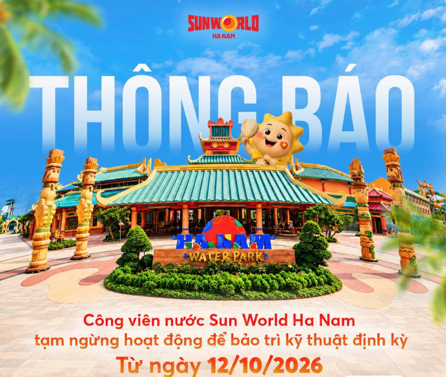 Công viên nước từng được quốc tế vinh danh của Sun Group bất ngờ thông báo tạm ngừng hoạt động - Ảnh 1.