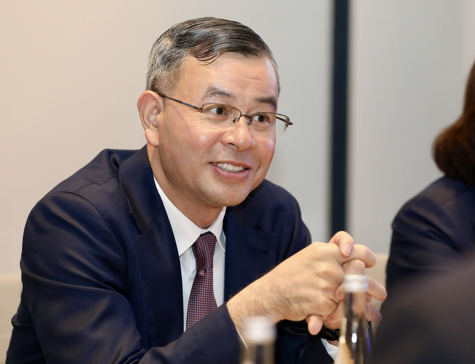 Bộ trưởng Bộ Tài chính tiếp Tổng Giám đốc điều hành FTSE Russell - Ảnh 1.