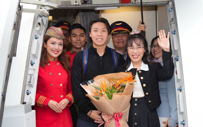 Hãng hàng không Vietjet của tỷ phú Nguyễn Thị Phương Thảo vừa thực hiện một chuyến bay đặc biệt tới New York - Ảnh 3.