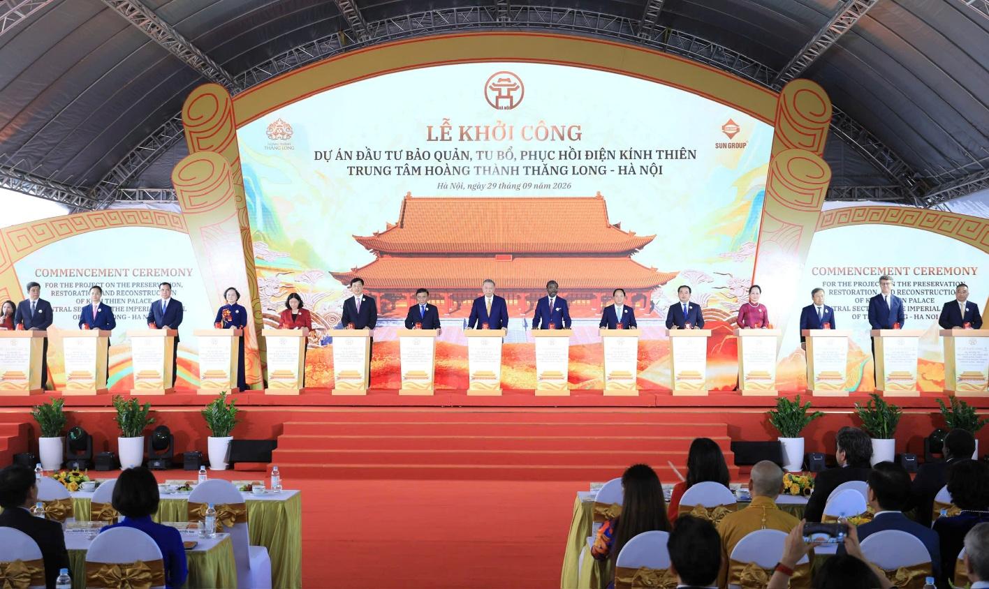 Hà Nội khởi công một công trình đặc biệt quan trọng, Tập đoàn Sun Group sẽ là đơn vị thi công ảnh 1