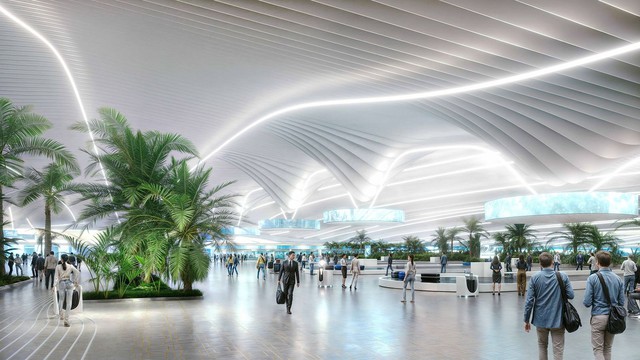 Sân bay lớn gấp 11 lần Nội Bài đang được xây dựng: Vốn đầu tư hơn 900.000 tỷ đồng, 17.000 cọc bê tông đã được đóng, dự kiến hoàn thành vào cuối năm 2027 - Ảnh 3.