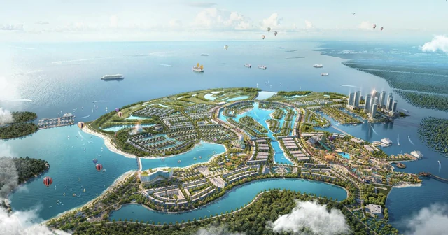 Diễn biến mới tại khu du lịch rộng 480ha do Geleximco đầu tư tại thành phố nhỏ nhất nước ta - Ảnh 1.
