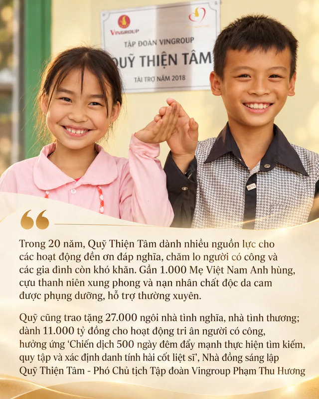 Nữ tỷ phú Phạm Thu Hương lần đầu chia sẻ về Quỹ Thiện Tâm 46.000 tỷ đồng của Vingroup: “Càng đi nhiều, tiếp xúc nhiều, chúng tôi càng thấy người Việt mình rất giỏi” - Ảnh 1.