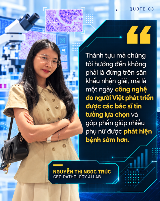 Không phải bác sĩ hay kỹ sư AI: Bước ngoặt táo bạo của nữ CEO startup Việt và tham vọng tạo ra “con mắt thứ hai” cho ngành y học hiện đại - Ảnh 6.