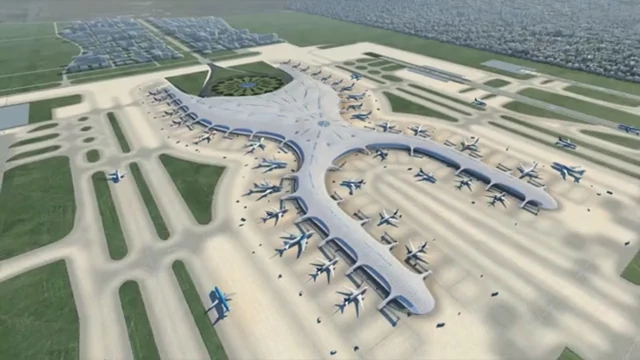 Huỷ xây dựng khẩn cấp sân bay lớn gấp 3 lần Nội Bài, tổng vốn đầu tư hơn 402.000 tỷ đồng, đã đóng 7.178 cọc móng ảnh 2