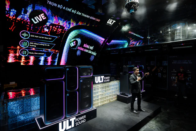 Sony ra mắt thế hệ loa ULT TOWER mới, phục vụ tiệc quy mô lớn, DJ, karaoke và giải trí hàng ngày - Ảnh 2.