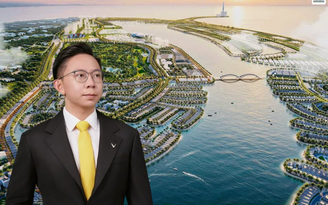 Đúng 1 năm nữa, ông Phạm Nhật Quân Anh triển khai 200 xe VinFast tự hành tại siêu đô thị 313.700 tỷ đồng - Ảnh 1.