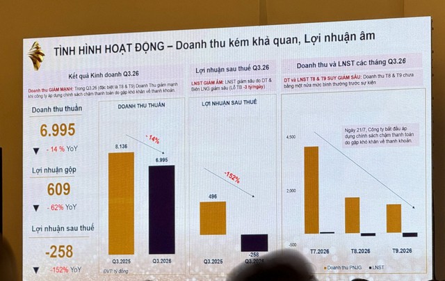 PNJ báo lỗ 258 tỷ đồng quý III, cần huy động 8.000 tỷ đồng để phục hồi, dự kiến có lãi từ 2027 - Ảnh 1.