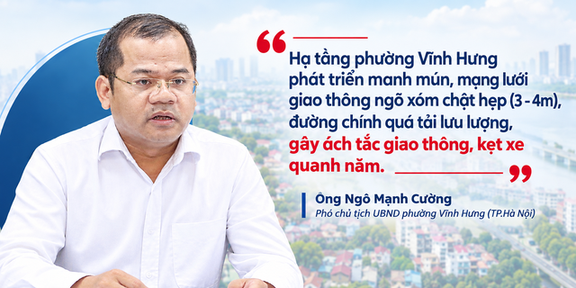 Từ ngõ nhỏ chật hẹp đến mạng lưới giao thông mới: Vĩnh Hưng đứng trước cơ hội "mở khóa" kết nối, lột xác toàn diện - Ảnh 1.