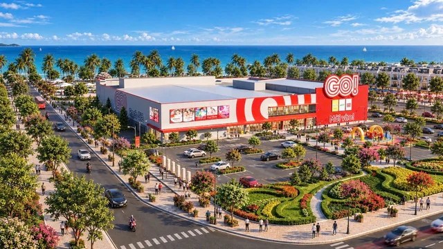 Trung tâm thương mại rộng hơn 16.000 m², tương đương gần 200 sân pickleball, chính thức khởi công, dự kiến hoạt động vào năm 2027- Ảnh 1.