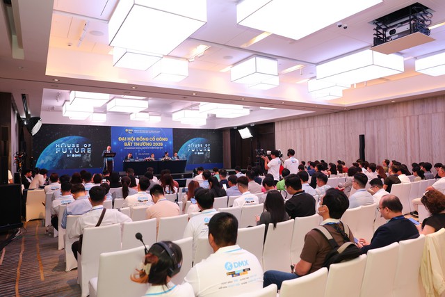 DMX ra mắt ban lãnh đạo House of Future tại đại hội cổ đông - Ảnh 1.