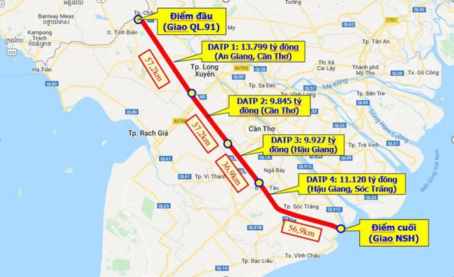 Diễn biến mới nhất về tuyến cao tốc dài nhất miền Tây, phấn đấu khai thác trước Tết 2027- Ảnh 1.