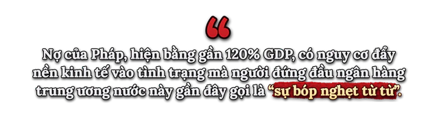 Hơn 1.000 tỷ USD trái phiếu sắp đáo hạn, nợ vượt 120% GDP: Vung tay quá trán khiến Pháp gánh 'bom nợ' khổng lồ, nhà đầu tư run rẩy chuẩn bị kịch bản tệ hơn - Ảnh 3.