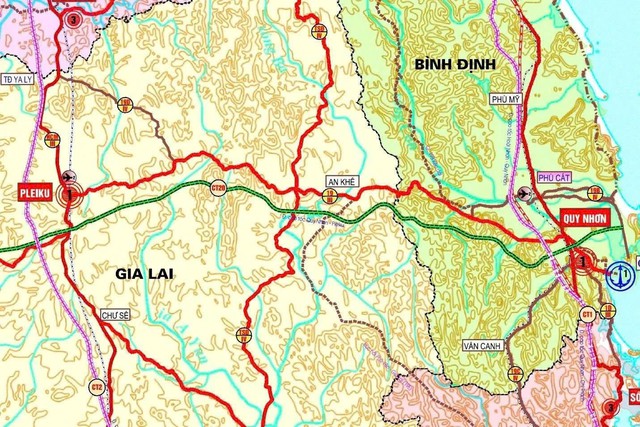 Chuyển biến mới nhất tại tuyến cao tốc hơn 43.700 tỷ đồng, dài khoảng 125 km vượt 2 con đèo hiểm trở, rút ngắn thời gian di chuyển từ Quy Nhơn - Pleiku còn 1,5 giờ- Ảnh 1.