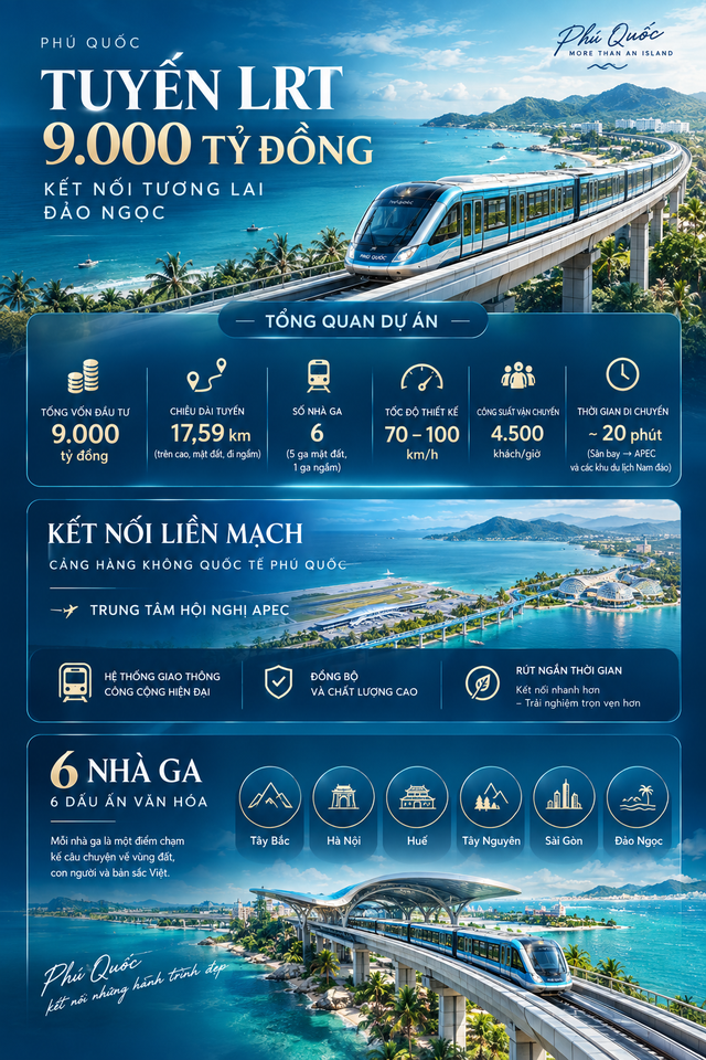 Phú Quốc sắp có tuyến LRT 9.000 tỷ đồng đầu tiên tại Việt Nam: Sun Group bắt tay “gã khổng lồ” đường sắt thế giới, đi từ sân bay tới nam đảo chỉ mất 20 phút - Ảnh 5.