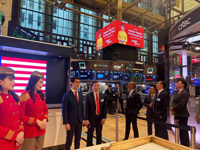 Nữ tỷ phú Nguyễn Thị Phương Thảo tham dự lễ rung chuông NYSE của Ngoại trưởng Mỹ Marco Rubio vào ngày Việt Nam được nâng hạng thị trường 21/9 - Ảnh 4.