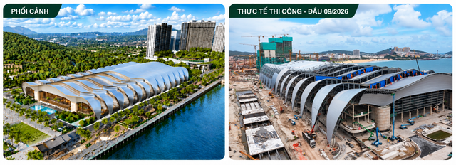 Loạt siêu dự án chưa từng có tại Việt Nam&nbsp;sắp về đích: Công trình VIP quy mô 8.500 m2 dần lộ diện, nhà biểu diễn lớn hơn nơi trao giải Oscar cũng hoàn thành gần 100% kết cấu bê tông cốt thép- Ảnh 4.