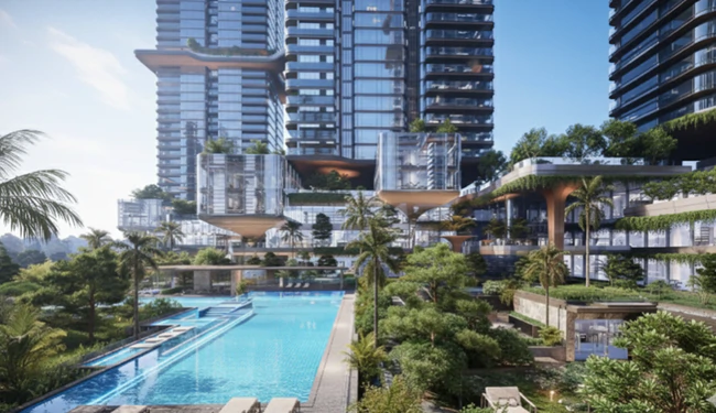 Trung tâm thủ đô xuất hiện siêu dự án có "bãi biển" cát trắng nước mặn 7.200m2, kiến trúc cảm hứng từ biển mây bảng lảng trên đỉnh núi, được vận hành bởi AI thế hệ mới - Ảnh 4.