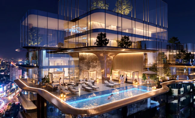 Trung tâm thủ đô xuất hiện siêu dự án có "bãi biển" cát trắng nước mặn 7.200m2, kiến trúc cảm hứng từ biển mây bảng lảng trên đỉnh núi, được vận hành bởi AI thế hệ mới - Ảnh 7.