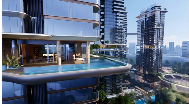Trung tâm thủ đô xuất hiện siêu dự án có "bãi biển" cát trắng nước mặn 7.200m2, kiến trúc cảm hứng từ biển mây bảng lảng trên đỉnh núi, được vận hành bởi AI thế hệ mới - Ảnh 8.