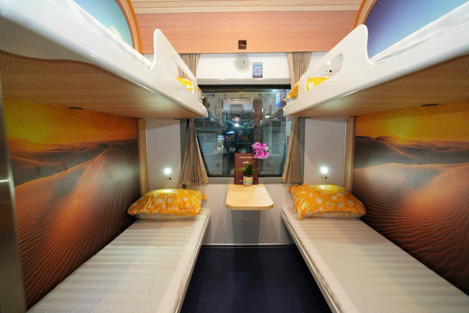Việt Nam vừa hoàn thành nâng cấp 32 toa tàu, phục vụ chuyến chạy 411 km xuyên 4 tỉnh trong ~8 tiếng: Hiện đại như ở Nhật Bản, Italia, giá vé chỉ từ vài trăm nghìn đồng - Ảnh 5.