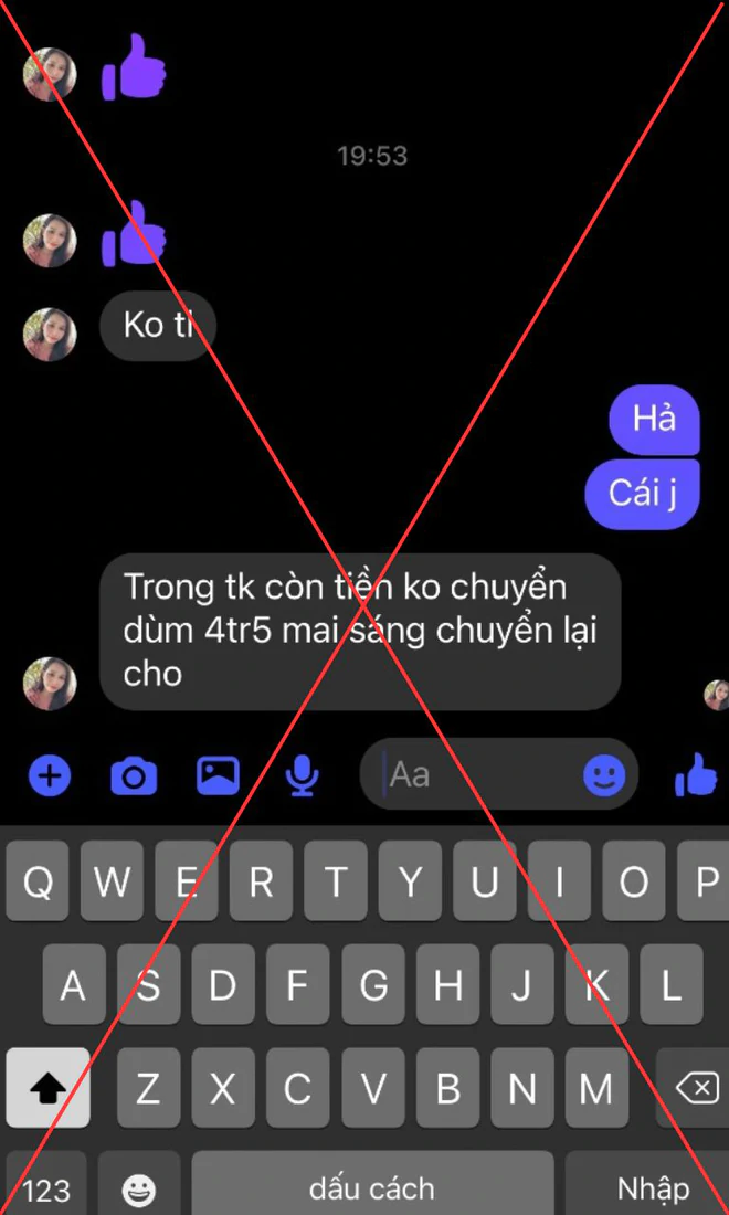 Tất cả những ai thường xuy&ecirc;n nhắn tin qua Messenger ch&uacute; &yacute; th&ocirc;ng b&aacute;o từ C&ocirc;ng an - Ảnh 1.