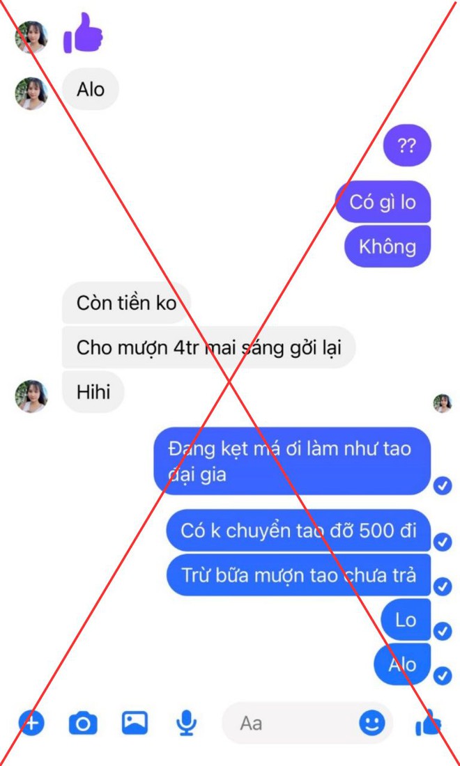 Tất cả những ai thường xuy&ecirc;n nhắn tin qua Messenger ch&uacute; &yacute; th&ocirc;ng b&aacute;o từ C&ocirc;ng an - Ảnh 2.